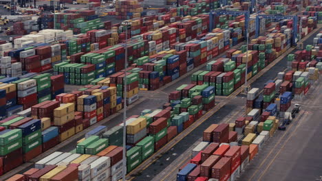 A-dock-has-many-containers-all-stacked-together