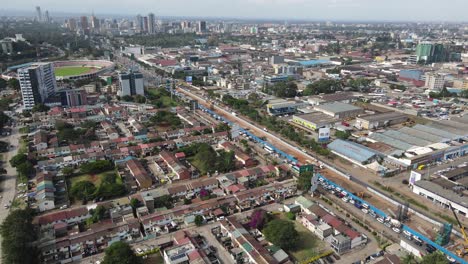 Aerial-View-of-West-Nairobi,-Kenya