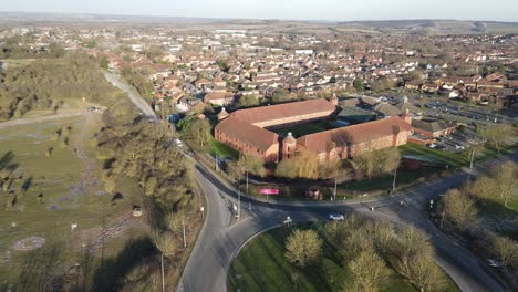 Waltham-Abbey-Marriott-Hotel-Essex-UK-aerial-footage