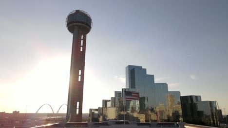 4k-Estación-De-Tren-De-Dallas-6-Empuje-Lento