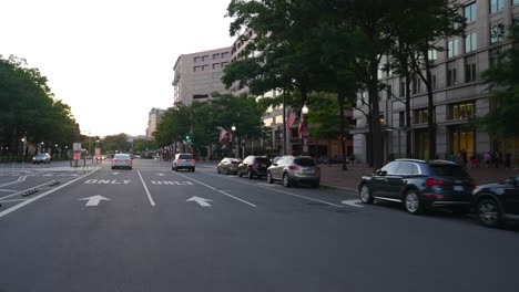 Sicht-Des-Fahrers-Der-Pennsylvania-Avenue