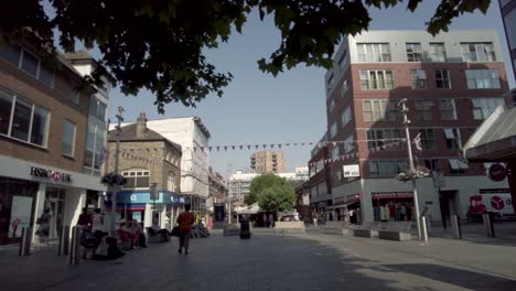 Shoppers-Walking-Along-St-Anns-Road-In-Harrow-On-Sunny-Day-On-19-July-2022