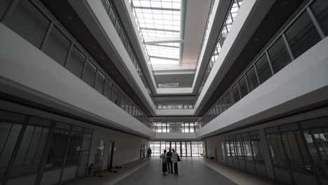 Wide-shot-of-the-interior-of-a-university-building