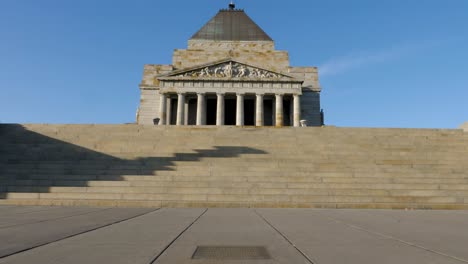 Schrein-Der-Erinnerung,-Melbourne-Anzac-Day,-Anzac-Parade