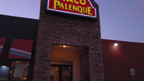 Entrada-De-Taco-Palenque-En-San-Antonio,-Texas