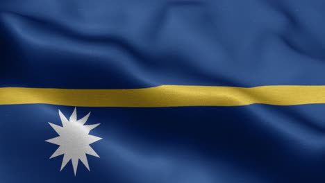 Ondeando-Lazo-4k-Bandera-Nacional-De-Nauru