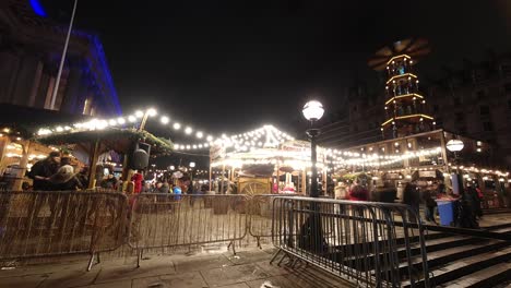 Liverpool-Christmas-market-outside-St-Georges-Hall