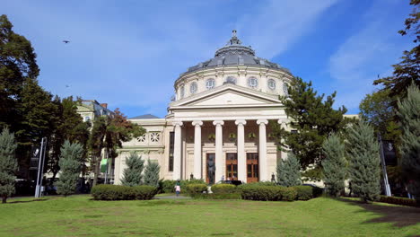 Romanian-Athenaeum-,-Bucharest-,-Romania