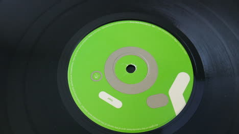 Vinyl-record-spinning,-dj-disc-rotating,-music,-audio-record-album,-sound,-turntable
