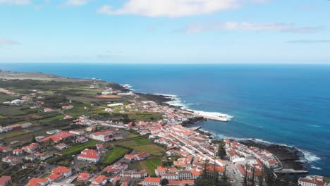 Luftaufnahme-Der-Insel-Graciosa-Auf-Den-Azoren