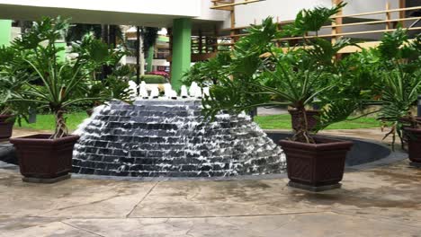 Illustrative-editorial-view-of-the-landscaping-design-in-place-at-the-atrium-and-promenades-of-the-Ayala-Mall-in-Cebu-City,-Philippines