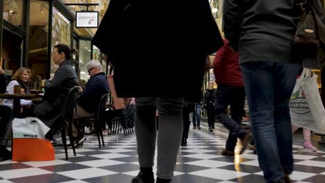 Royal-Arcade,-Melbourne,-July-2019-historical-shopping-arcade-building-in-melbourne---popular-tourist-attraction-in-melbourne