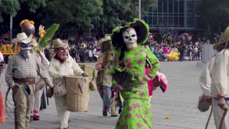 Ciudad-De-México,-México---27-De-Octubre-De-2018:-Día-De-Muertos