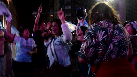 Supporters-of-Frente-de-Todos-candidate-Alberto-Fernández-celebrate-their-party's-victory-over-President-Mauricio-Macri-in-the-general-elections