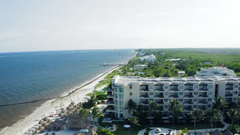 Cancun-resort-with-Caribbean-beaches-full-of-algae-or-sea-wrack