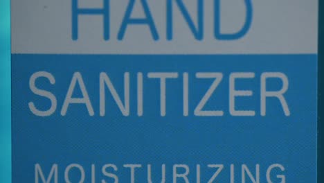 Closeup-Of-A-Hand-Sanitizer-Bottle,-Preventing-Spread-Of-Covid-19