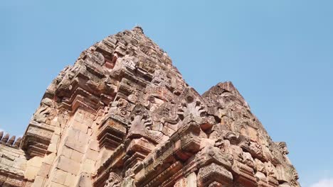 Antiguo-Prasat-Hin-Phnom-Peldaño,-El-Hito-Histórico-De-La-Provincia-De-Burirum,-Tailandia