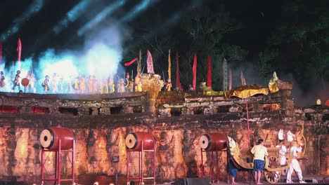 Kulturkonzert-In-Angkor-Wat-–-Künstler-Auf-Der-Bühne
