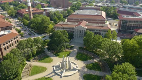 Luftbild-Engineering-Brunnen-Purdue-Mall