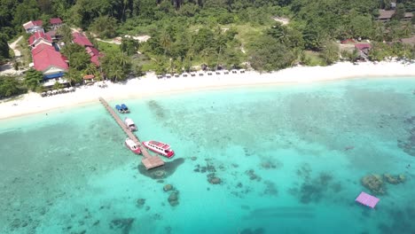 Drone-footage-from-Malaysia-island