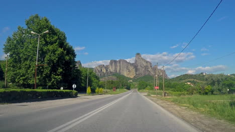 Dashboard-Ansicht-Von-Meteora,-Griechenland-30fps