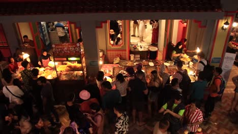 Crowd-of-people-buying-traditional-Malaysian-dish-at-the-food-court-of-Icon-Siam-Mall