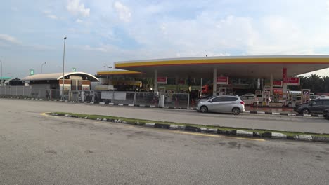 Shell-petrol-station-during-the-daytime