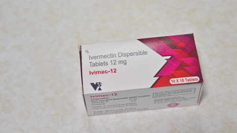 Box-of-Ivermectin,-a-medicine-used-for-parasites-and-Covid-19