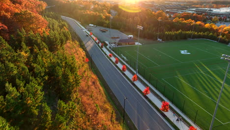 Fußball-Hockey-Feld-Der-Liberty-University