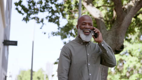 Phone-call,-communication-and-a-business-black-man