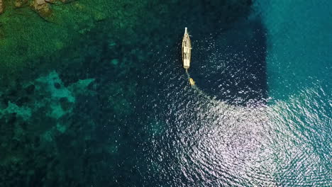 Travel,-aerial-and-boat-in-ocean-for-cruise
