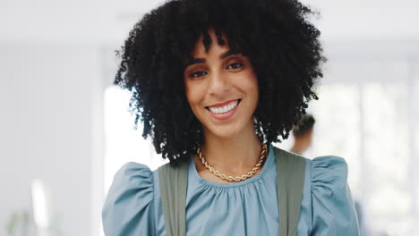 Face,-business-and-black-woman-with-tablet