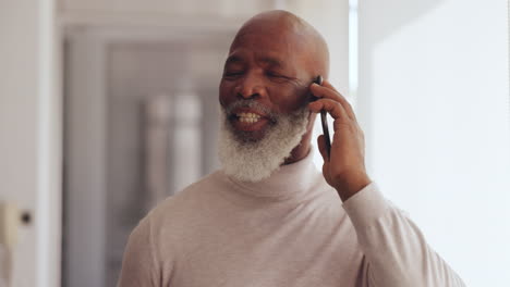 Phone-call,-networking-and-black-man-with-phone