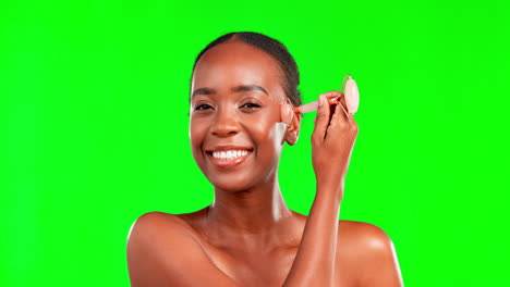 Face,-beauty-and-black-woman-with-roller