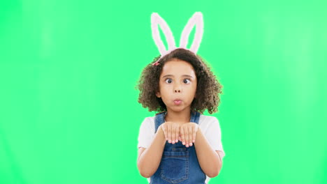 Children,-easter-and-playful-with-a-girl
