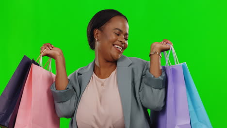 Black-woman-with-shopping-bag