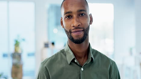 Office,-face-or-happy-black-man-with-smile