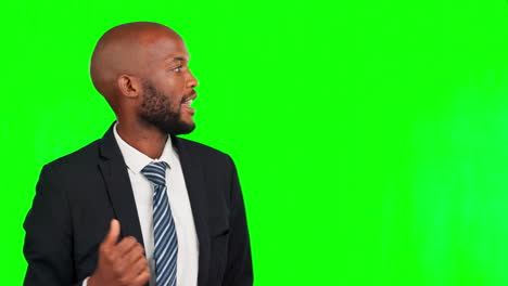 Black-man,-business-and-presentation-talking