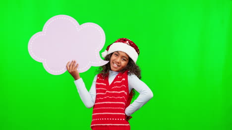 Christmas,-green-screen-and-child-with-mockup