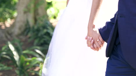 Wedding,-marriage-and-man-and-woman-holding-hands