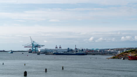 Container-Hafen-Von-Göteborg