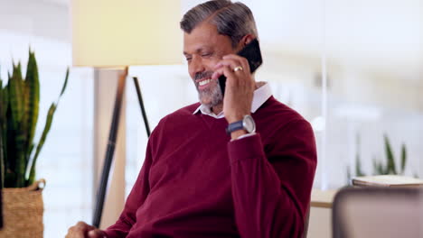 Business,-phone-call-and-senior-man