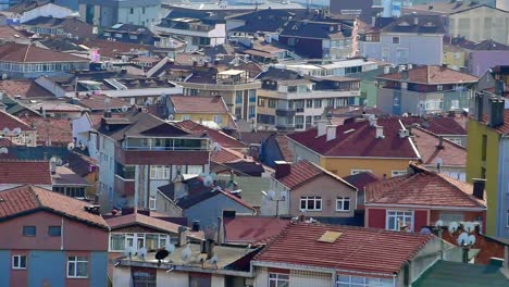 High-angle-view-of-residences-buildings-in-istanbul-city