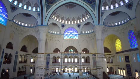 Turkey-istanbul-12-january-2023-camlica-mosque-largest-mosque-in-asia