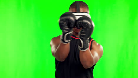 Man,-boxing-and-virtual-reality