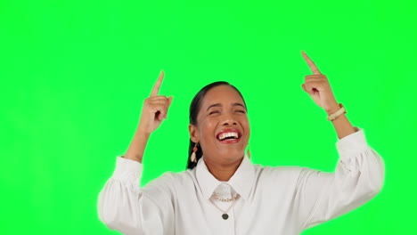 Green-screen,-hands-of-pointing
