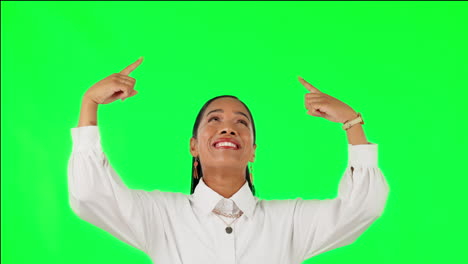 Green-screen,-hands-pointing