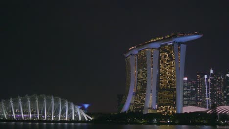 Singapur-Marina-Bay-Sands-Por-La-Noche