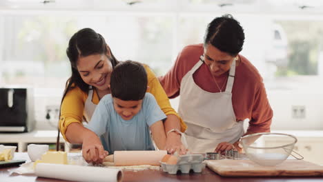 Baking,-family-and-kid-with-food-learning