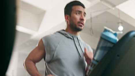 Man,-fitness-and-running-on-treadmill